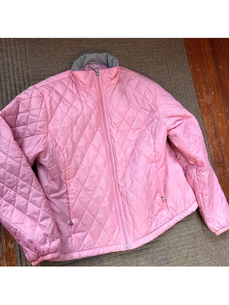L.L. Bean Pink Quilted Women's Puffer Jacket